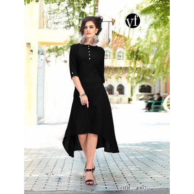 Slub Cotton Kurti